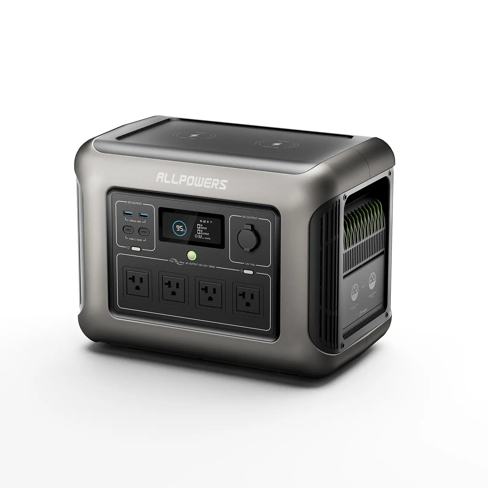 ALLPOWERS R1500 Portable Power Station 1800W 1152Wh LiFePO4 Battery