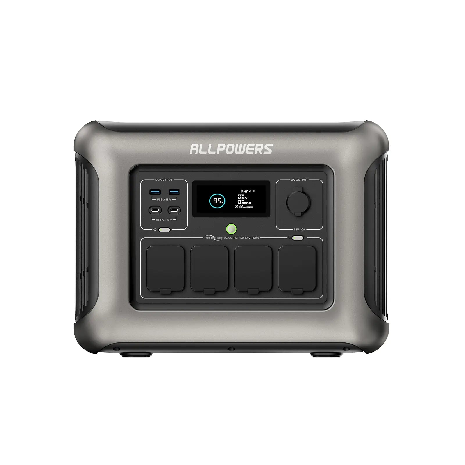 ALLPOWERS R1500 Portable Power Station 1800W 1152Wh LiFePO4 Battery