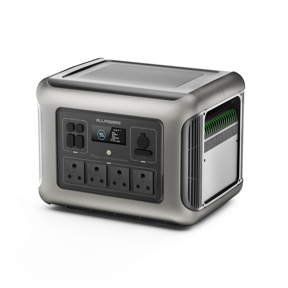 Pts R2500l ALLPOWERS R2500 Portable Home Backup Power Station 2500W 2016Wh