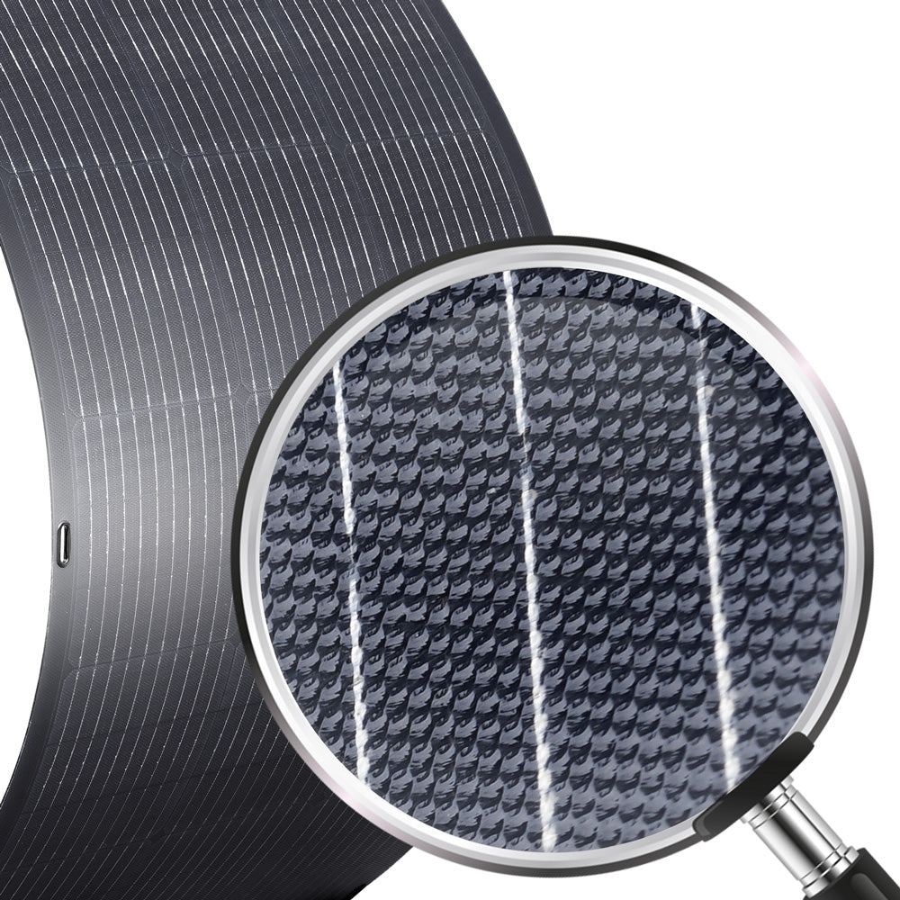 ALLPOWERS Solar Generator Kit 2500W (R2500 + SF100 100W Flexible Solar Panel)