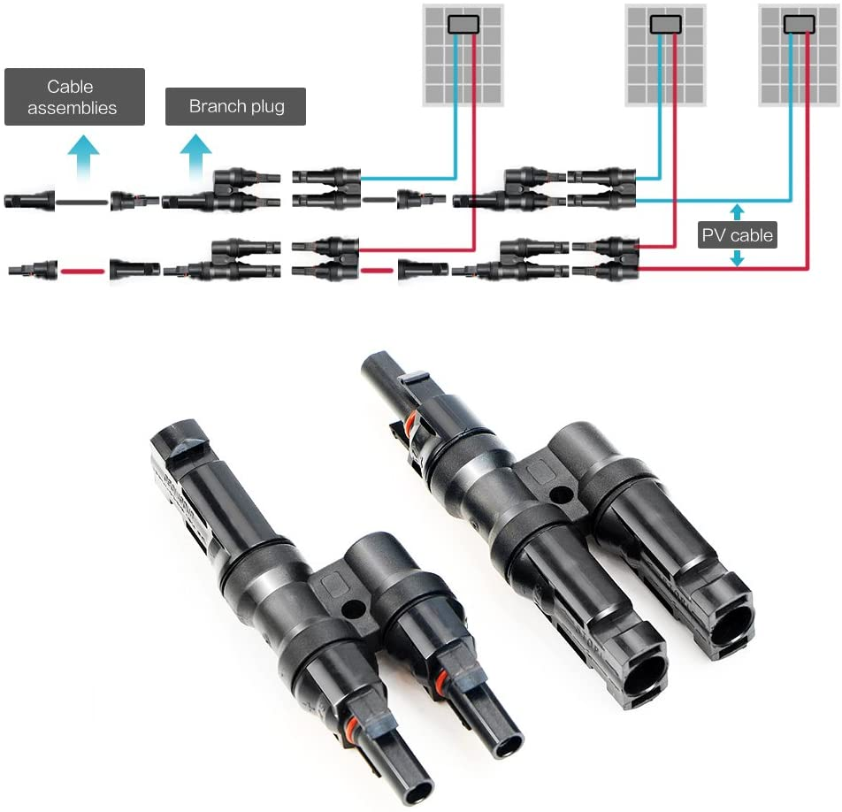 ALLPOWERS Y type Branch Connectors